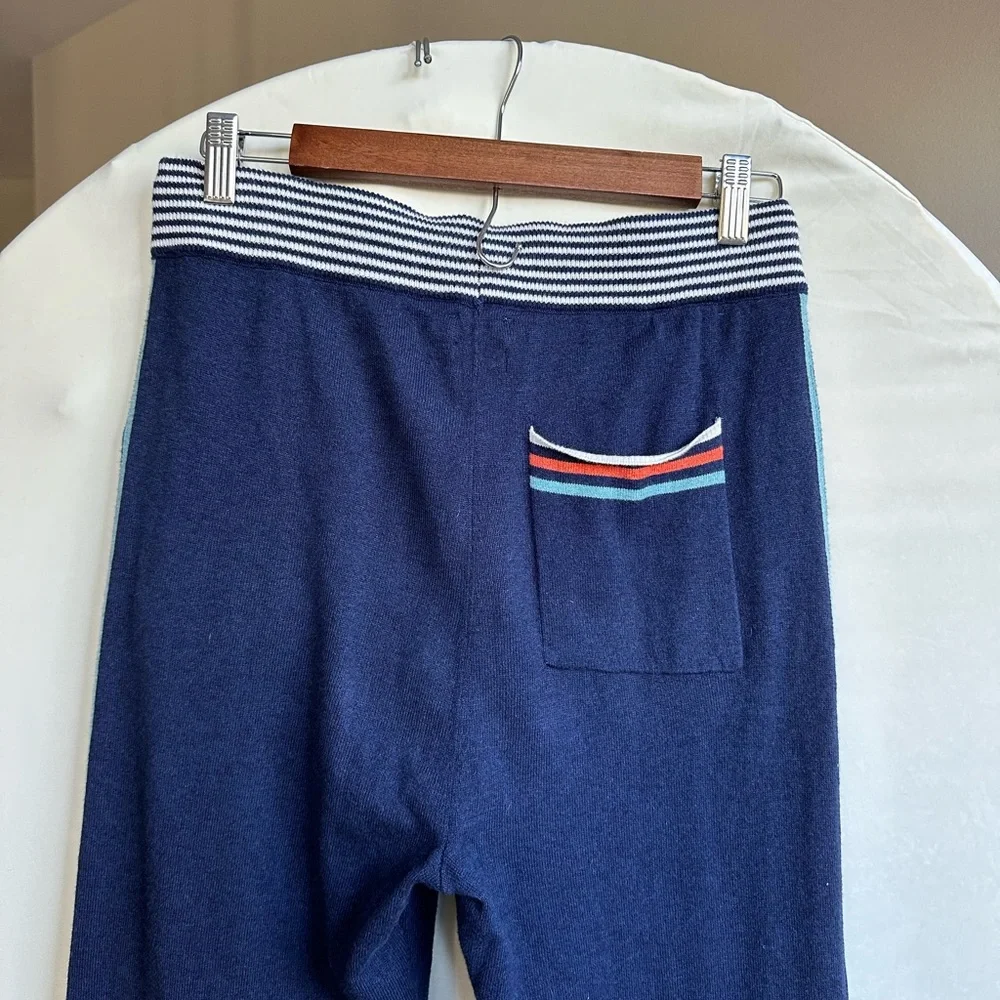 Faherty‎ Side Stripe Cotton Cashmere Blend Jogger Sweatpants, size XS
